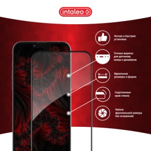 Скло захисне Intaleo Full Glue ESD Apple iPhone 13 Pro Max Black (1283126523953)