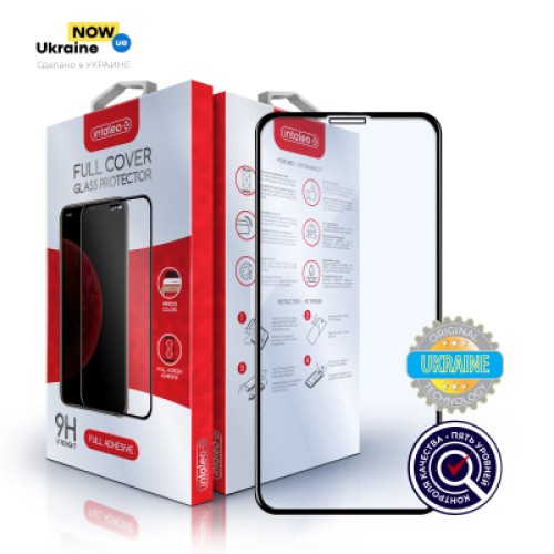 Стекло защитное Intaleo Full Glue Apple iPhone 11 Pro Max Black (1283126496325)