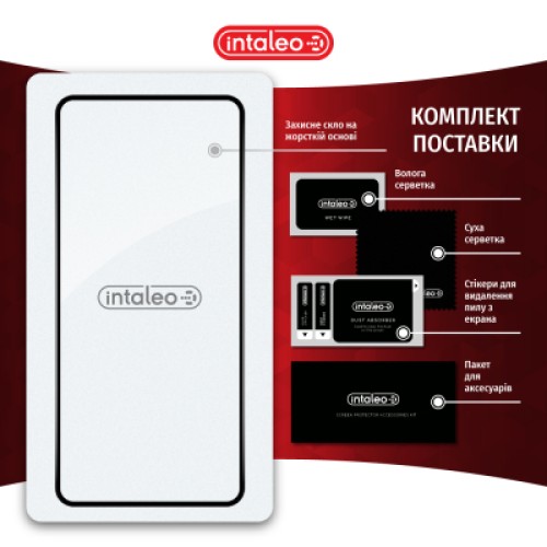Стекло защитное Intaleo Full Glue Google Pixel 8 Pro Black (1283126582745)