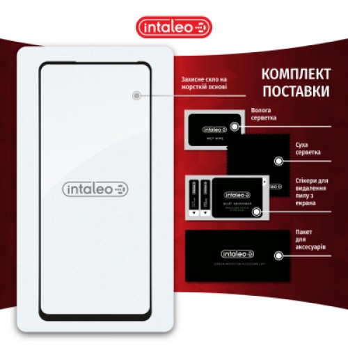 Стекло защитное Intaleo Full Glue Infinix Hot 40 Pro Black (1283126589263)
