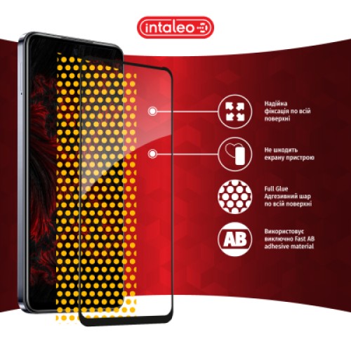 Стекло защитное Intaleo Full Glue Infinix Hot 40i Black (1283126588945)