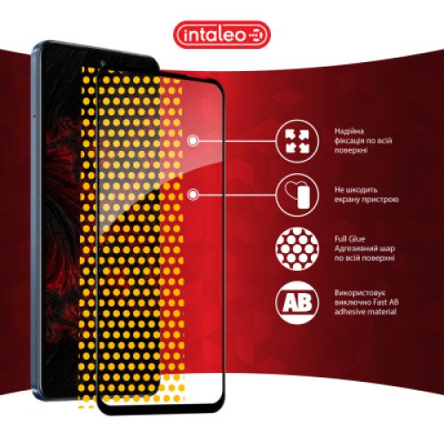 Стекло защитное Intaleo Full Glue Infinix Hot 50 5G Black (1283126606939)