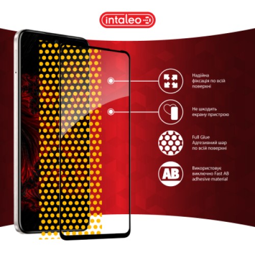 Стекло защитное Intaleo Full Glue Infinix Hot 50 Pro Black (1283126598692)