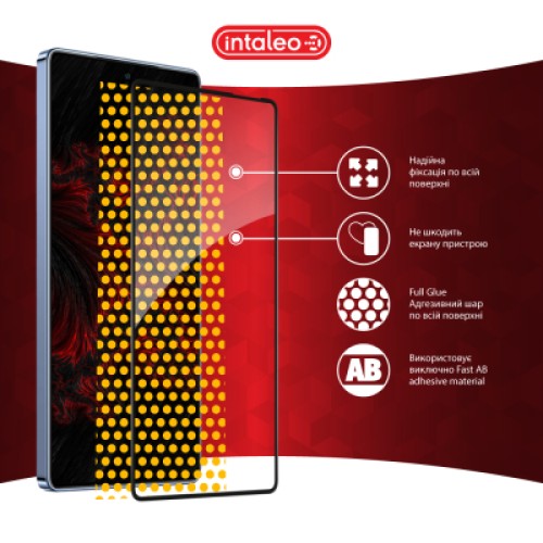 Стекло защитное Intaleo Full Glue Infinix Note 40 4G Black (1283126594915)