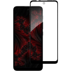 Стекло защитное Intaleo Full Glue MOTO E30/E40 Black (1283126545818)