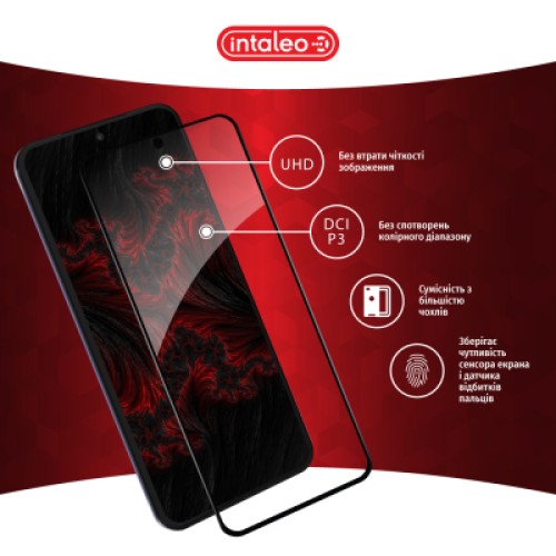 Стекло защитное Intaleo Full Glue MOTO EDGE 30 Neo Black (1283126546709)