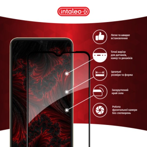 Стекло защитное Intaleo Full Glue Oppo A38 4G Black (1283126588600)