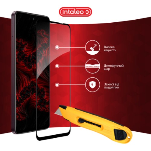 Стекло защитное Intaleo Full Glue Oppo A3x Black (1283126598784)