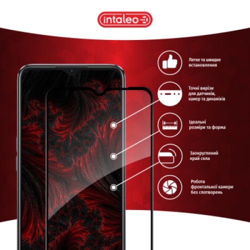 Стекло защитное Intaleo Full Glue Oppo A77S Black (1283126576805)