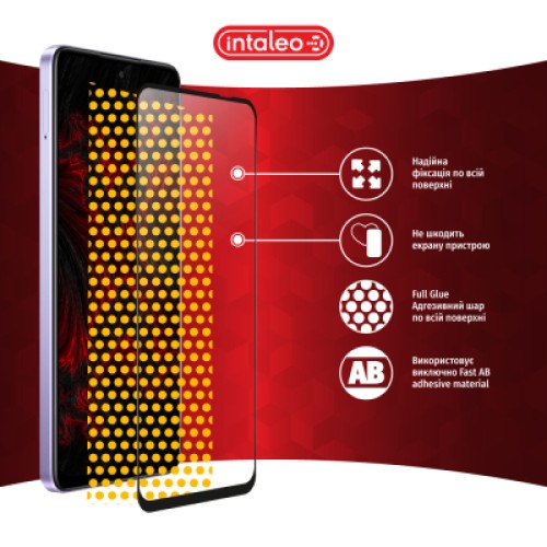 Стекло защитное Intaleo Full Glue Oppo A80 Black (1283126598777)