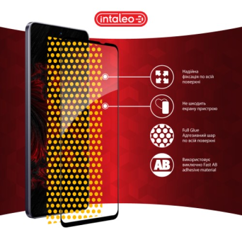 Стекло защитное Intaleo Full Glue Realme 13 5G Black (1283126607585)