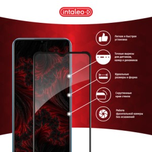 Скло захисне Intaleo Full Glue RealMe C21 Black (1283126518508)