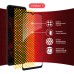 Стекло защитное Intaleo Full Glue Samsung A03 Black (1283126521638)