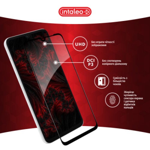 Стекло защитное Intaleo Full Glue Samsung A05S Black (1283126582011)