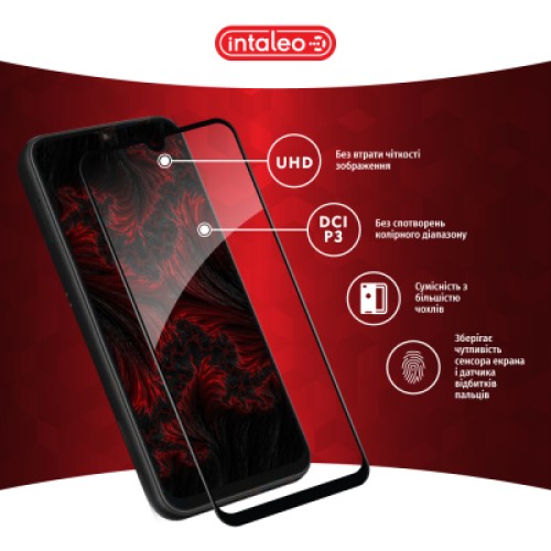 Стекло защитное Intaleo Full Glue Samsung A25 5G Black (1283126574931)