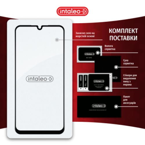 Стекло защитное Intaleo Full Glue Samsung A25 5G Black (1283126574931)