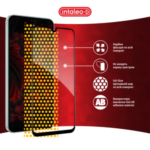 Стекло защитное Intaleo Full Glue Samsung A26 Black (1283126608063)