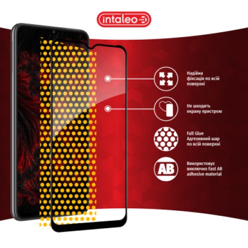 Стекло защитное Intaleo Full Glue Samsung A32 5G Black (1283126541742)