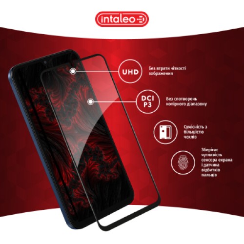 Стекло защитное Intaleo Full Glue Samsung M15 Black (1283126591679)