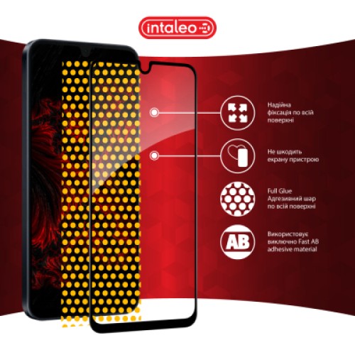 Стекло защитное Intaleo Full Glue Samsung M15 Black (1283126591679)