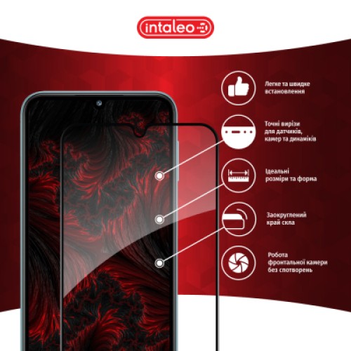 Стекло защитное Intaleo Full Glue Samsung M34 5G Black (1283126575761)