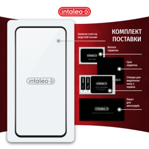 Стекло защитное Intaleo Full Glue Samsung M35 Black (1283126593864)