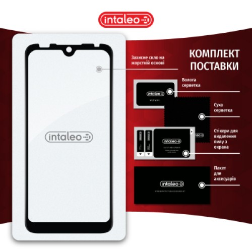 Стекло защитное Intaleo Full Glue Tecno Pop 5 Go Black (1283126573378)