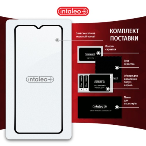 Стекло защитное Intaleo Full Glue Vivo Y21S Black (1283126527012)
