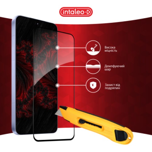 Стекло защитное Intaleo Full Glue Xiaomi 15 Black (1283126607349)
