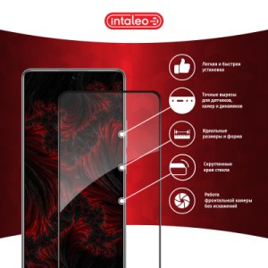 Стекло защитное Intaleo Full Glue Xiaomi Mi 11T Pro Black (1283126518775)