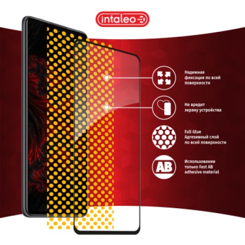 Стекло защитное Intaleo Full Glue Xiaomi Mi 11T Pro Black (1283126518775)