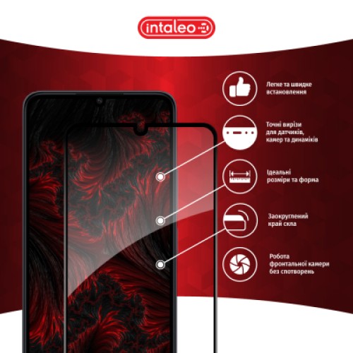 Стекло защитное Intaleo Full Glue Xiaomi Poco C65 Black (1283126583667)