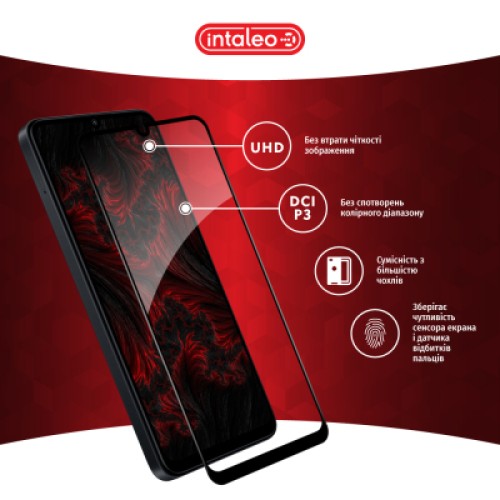 Стекло защитное Intaleo Full Glue Xiaomi Poco C65 Black (1283126583667)