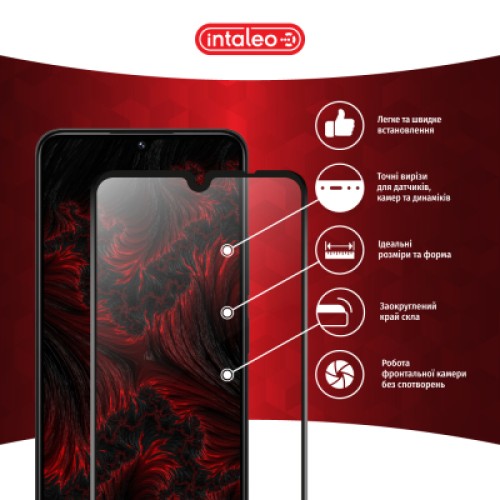 Стекло защитное Intaleo Full Glue Xiaomi Poco C75 Black (1283126608001)