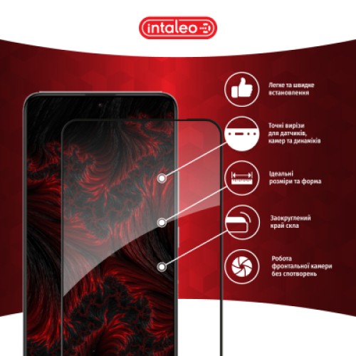 Стекло защитное Intaleo Full Glue Xiaomi Poco F5 Pro Black (1283126589928)