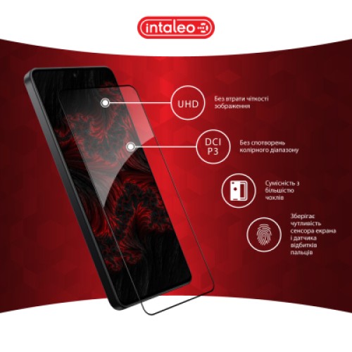 Стекло защитное Intaleo Full Glue Xiaomi Poco X7 Pro Black (1283126607882)