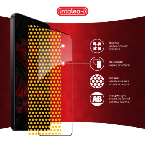 Стекло защитное Intaleo Full Glue Xiaomi Poco X7 Pro Black (1283126607882)