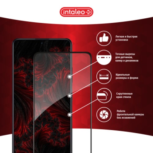 Стекло защитное Intaleo Full Glue Xiaomi Redmi Note 11 5G Black (1283126522802)