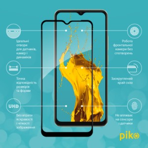 Стекло защитное Piko Full Glue Oppo A38 4G Black (1283126588617)