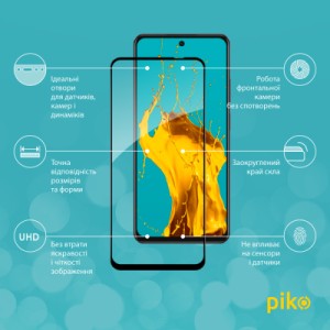 Стекло защитное Piko Full Glue Oppo A3x Black (1283126598678)