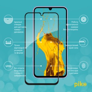 Скло захисне Piko Full Glue Samsung A34 5G Black (1283126559846)