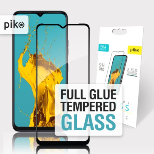 Стекло защитное Piko Full Glue Tecno Spark 10C Black (1283126564925)