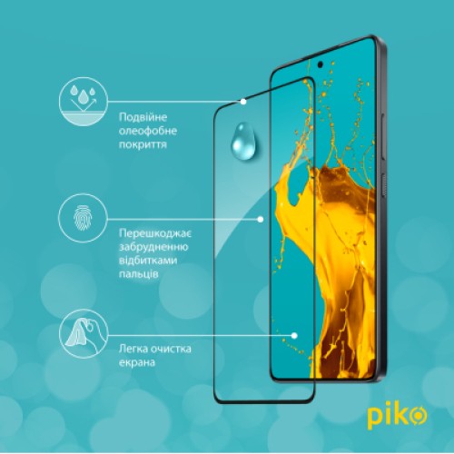 Стекло защитное Piko Full Glue Xiaomi 14T Pro Black (1283126603440)