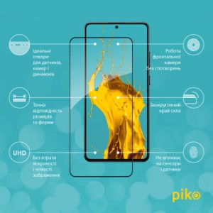 Стекло защитное Piko Full Glue Xiaomi Poco X7 Pro Black (1283126607868)