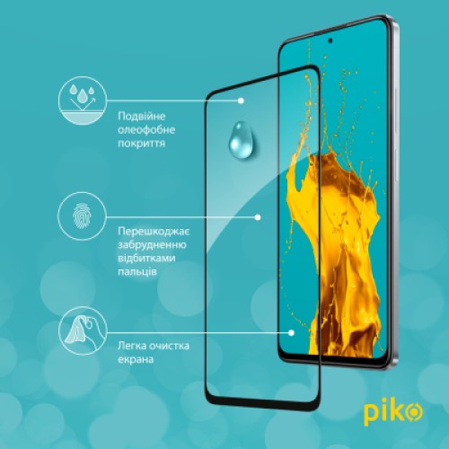 Стекло защитное Piko Full Glue Xiaomi Redmi Note 11S Black (1283126522758)