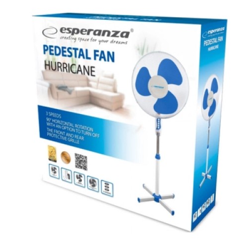 Вентилятор Esperanza EHF001WB