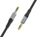 Кабель мультимедийный 3.5mm M to 3.5mm M 1.0m UPA26 AUX Black HOCO (6942007608800)
