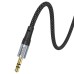 Кабель мультимедийный USB-C to 3.5mm M 1.0m UPA26 Fresh Black HOCO (6942007608824)