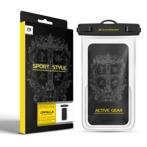 Чехол для мобильного телефона Armorstandart Waterproof Сapsule Double Pockets Black (ARM84415)