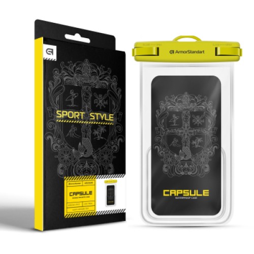 Чехол для мобильного телефона Armorstandart Waterproof Сapsule Double Pockets Yellow (ARM84416)